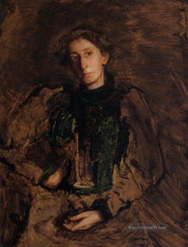 portrait autoportrait portr��t Ölbilder verkaufen - Porträt von Jennie Dean Kershaw Realismus Porträt Thomas Eakins